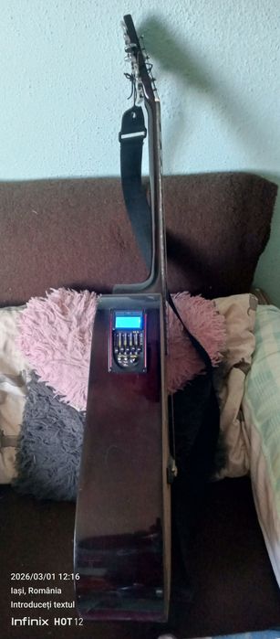 chitara electro acustica flame