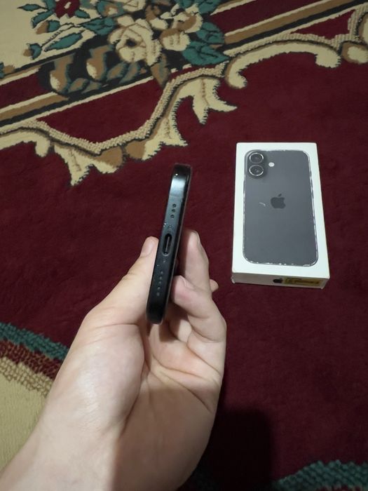 iPhone 16 Black — Ideal Holatda Tezkor Sotiladi!)