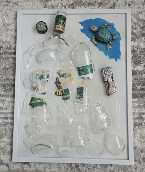 Tablou special sticla sparta