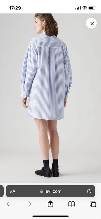 Платье рубашка 100% хлопок