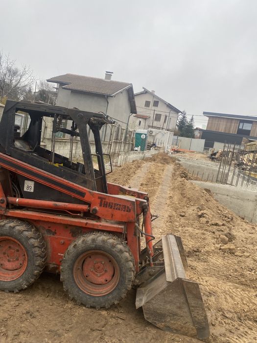 Услуги с мини Бобкат багер самосвал с кран