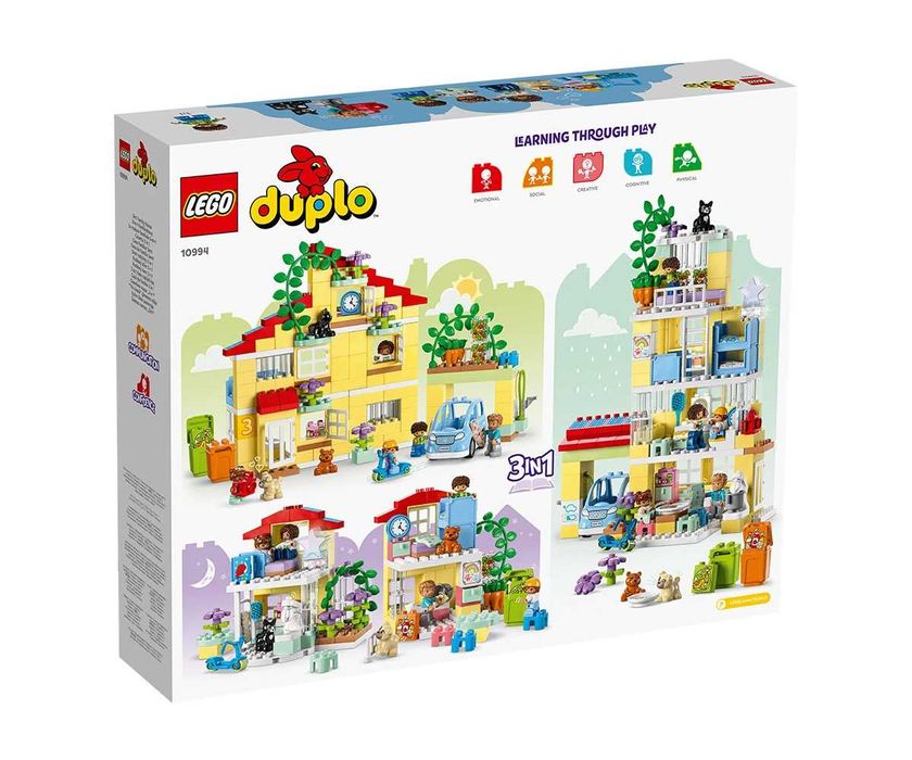 LEGO DUPLO Town 10994 - 3in1 Family House / Семейна къща 3 в 1