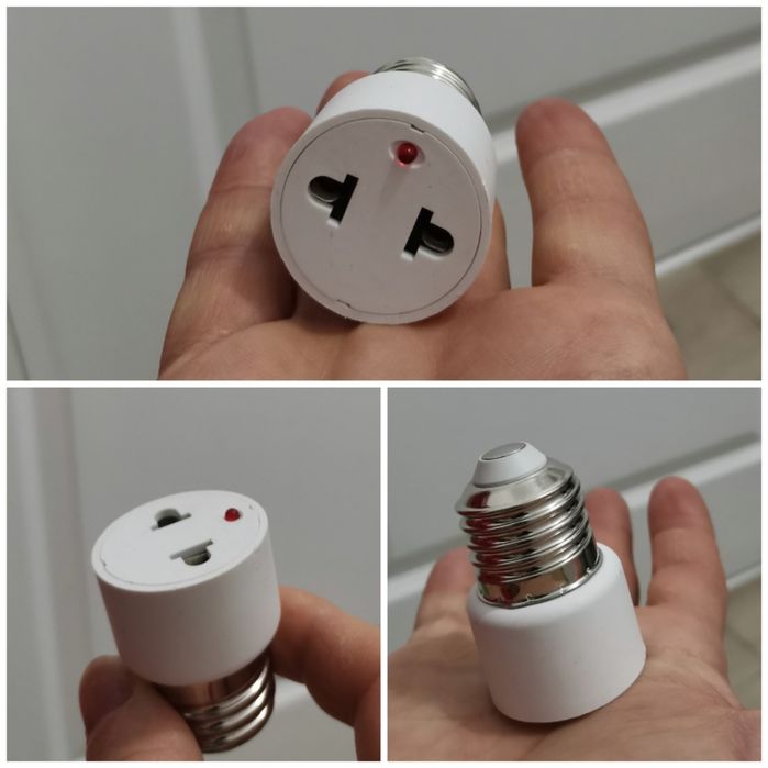 Dulie E27 Adaptor Priza 220V, Dulie E27 de la bec la priza