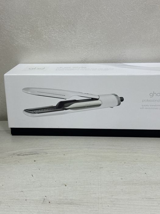 GHD Duet Style White - Placa Profesionala cu Aer Cald 2-in-1 Pentru Uscare si Indreptare , noua , nefolosita !