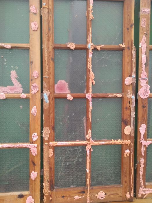 Три броя таблени врати. Цената е за трите