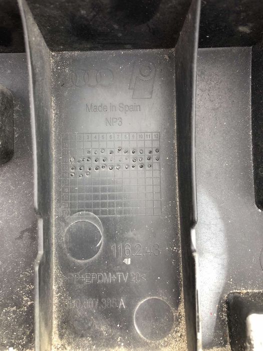 Задна броня Audi Q3 модел 2012-2015г. с основа #1003V