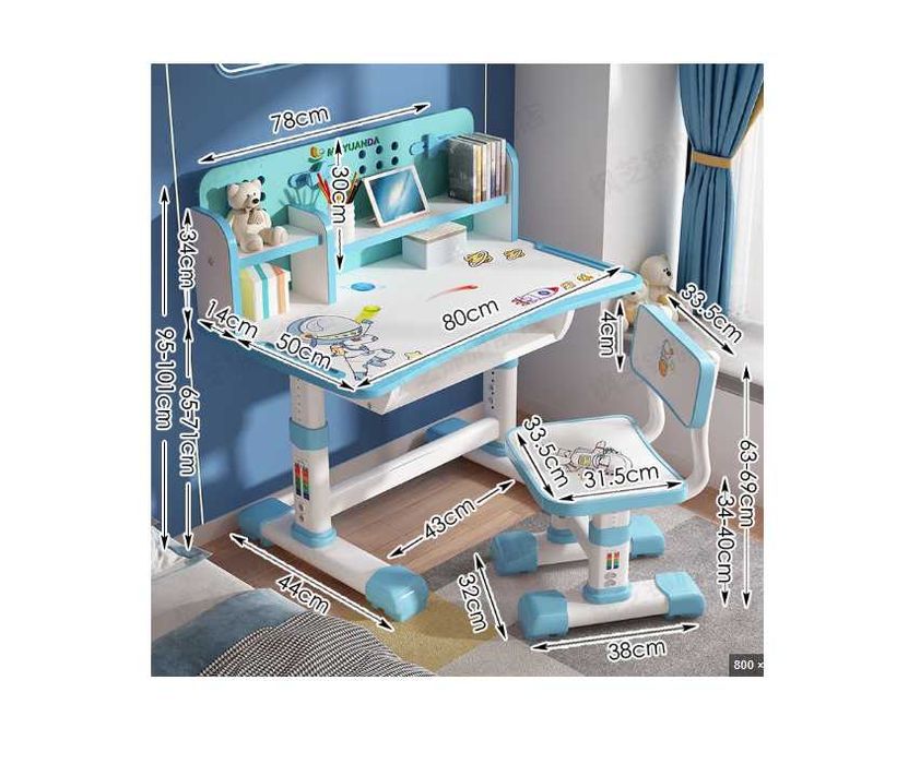 Cтол стул парта для школьников Размер-1х0,75х0,48 м Доставка бесплатно