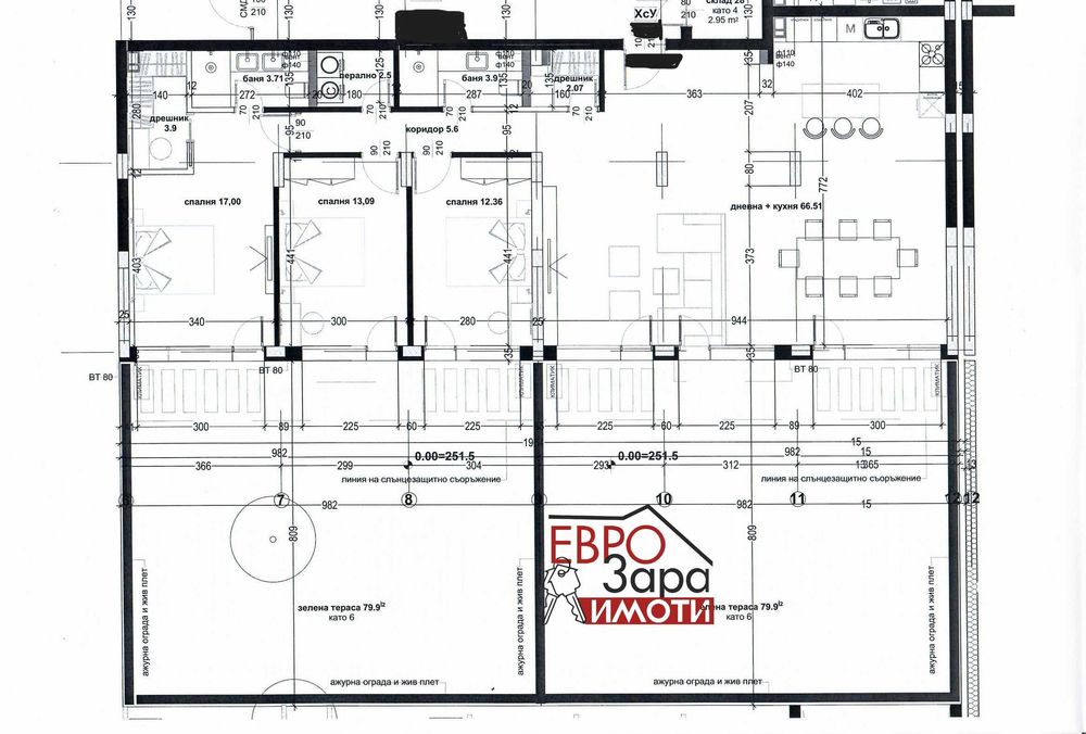 Продава се Многостаен апартамент в Стара Загора, Аязмото - 355 кв.м за 631 €/кв.м - Снимка #19