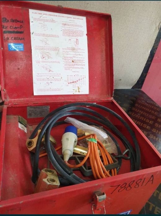 Замразител на траби отпушване водопроводчик