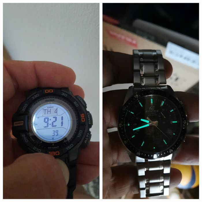 Casio Edifice și ProTrek