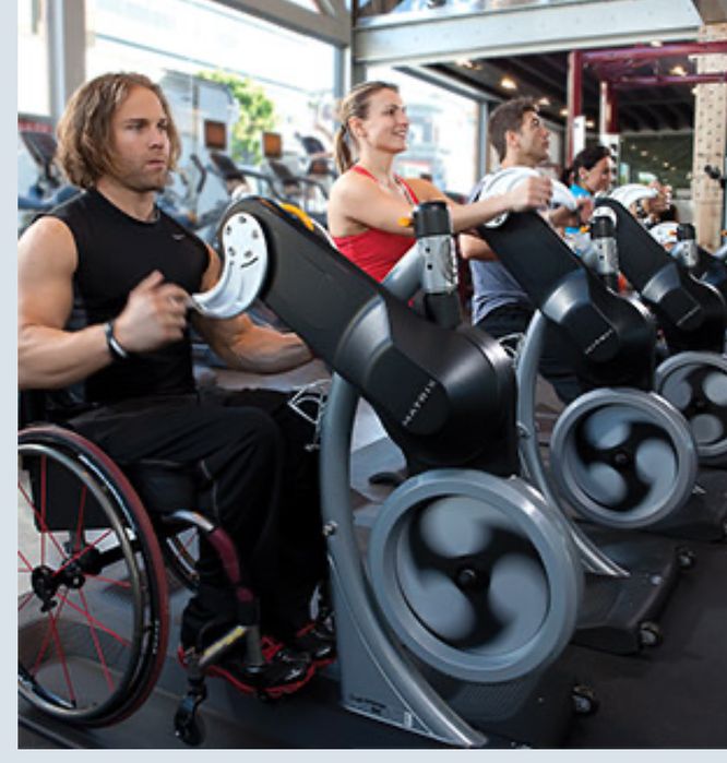 Crosstrainer eliptic Matrix Krankcycle