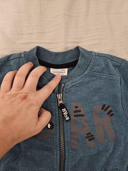 Set haine copil Hanorac, polar, plover Marimea 3-5 ani Cocodrillo