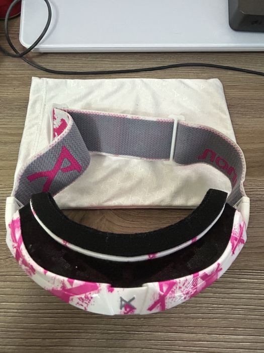 Ochelari Ski / Snowboard Anon (Burton) Noi, Alb cu Roz