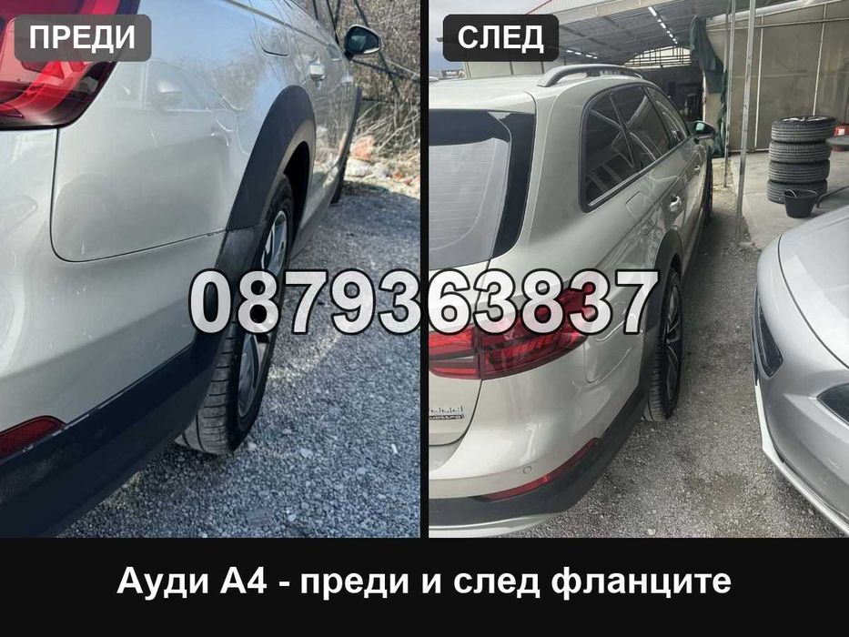 Фланци Ауди RS4 RS6 RS7 5х112 66.5 - 25 мм / Audi RS6 RS7 5x112