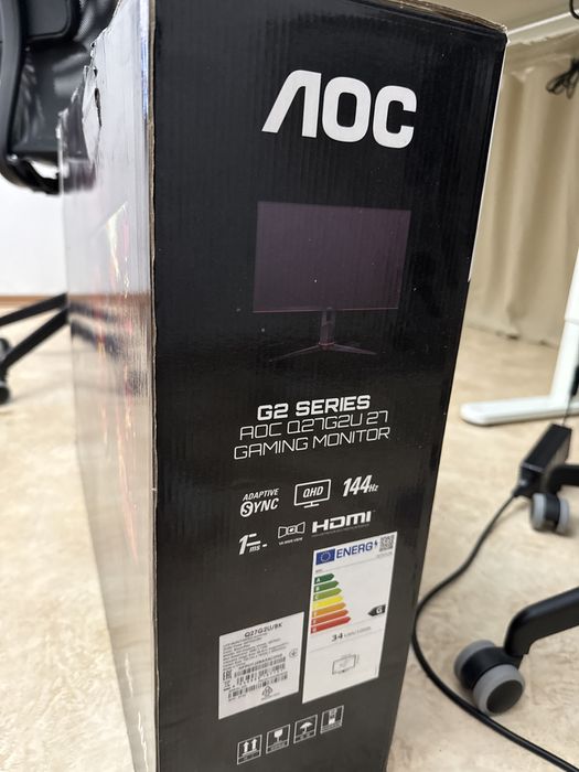 Monitor AOC GAMING 27 inch 2k 144Hz