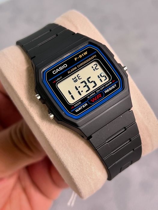 Casio Vintage F-91W - Легендарный, Оригинал, 1 год гарантия