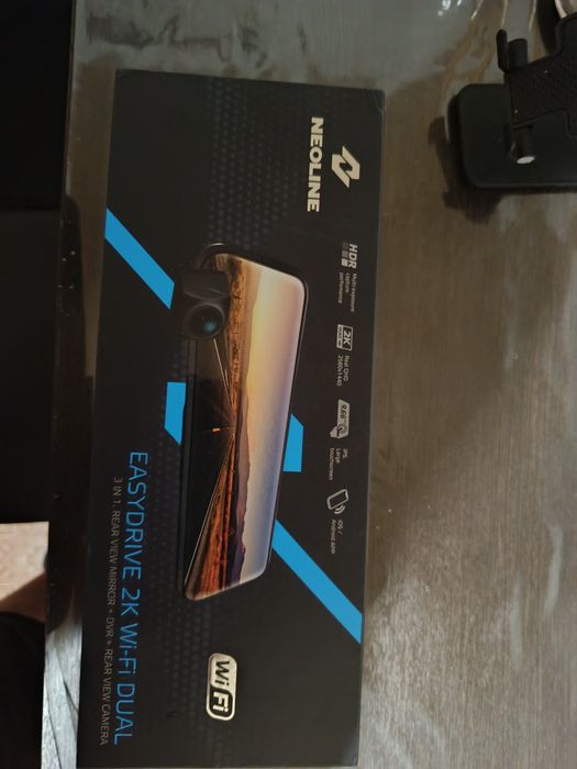 Видеорегистратор Neoline EasyDrive 2K Wi-Fi Dual черный