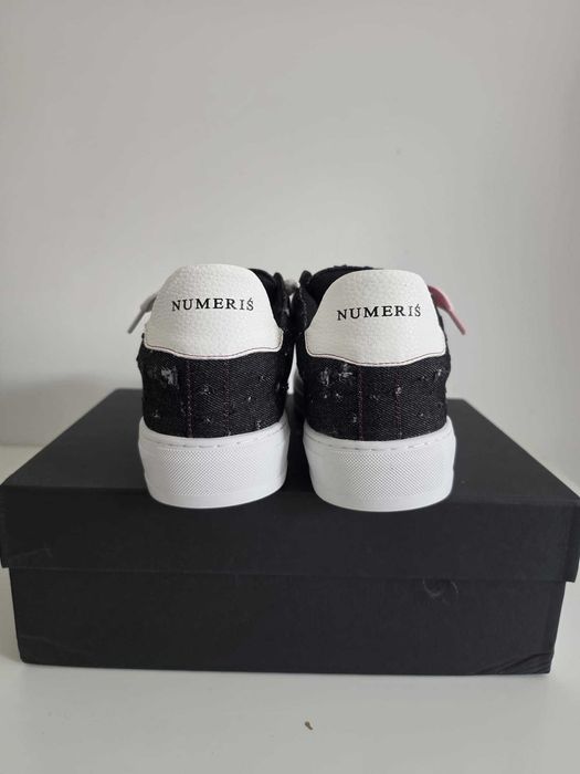 Sneakerși / Adidași Numeriś denim negru – Noi la cutie