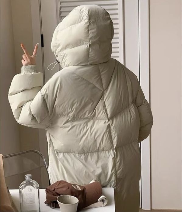 Пуховик новый теплый