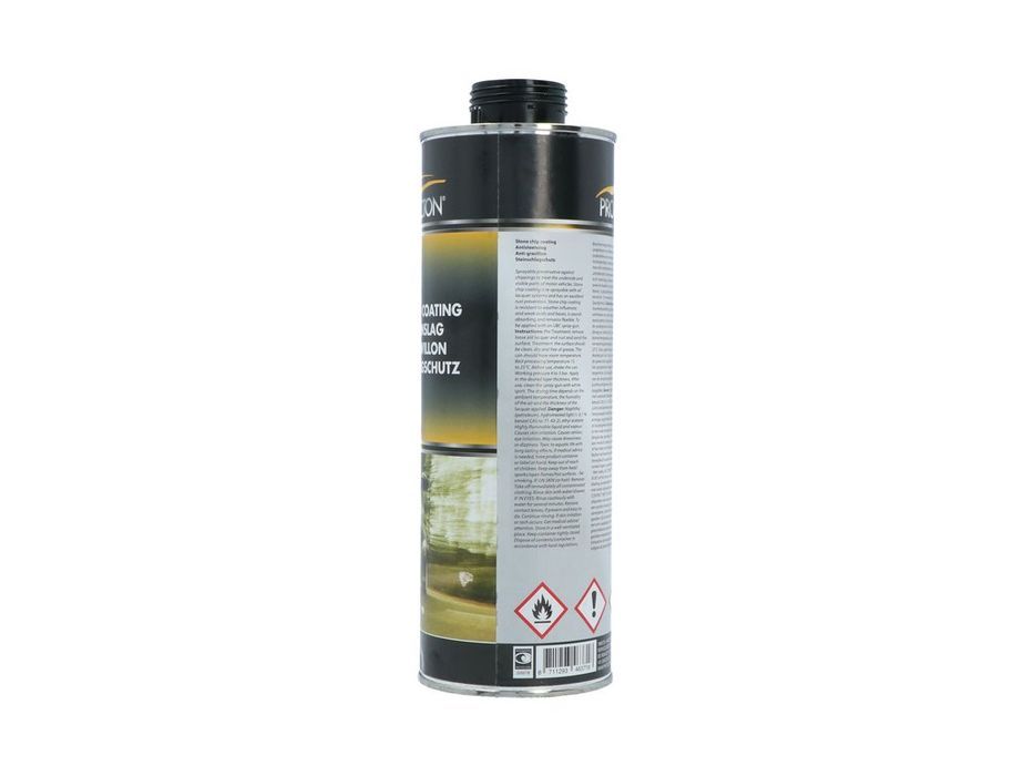 Antifon de protectie la criblura Protecton 1L, negru, pentru partea inferioara si elemente vizibile ale caroseriei, efect anticoroziv si fonoabsorbant