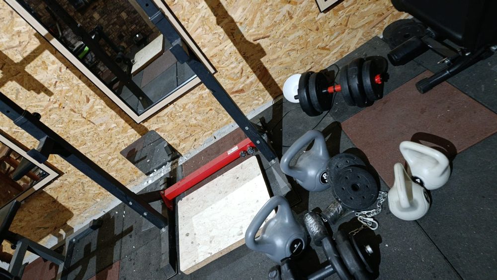 Aparate fitness, gantere