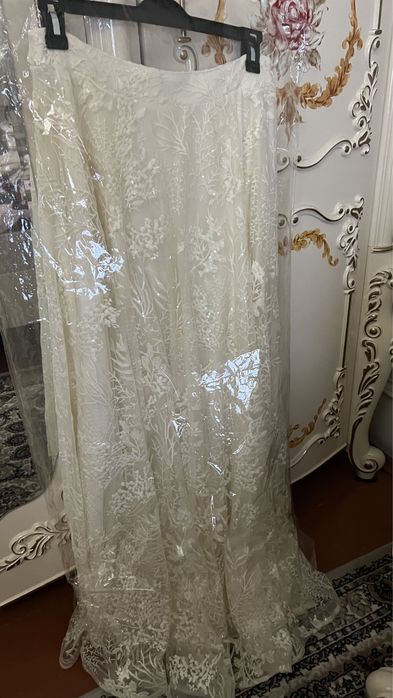 Новая двойка юбка длинная турецская