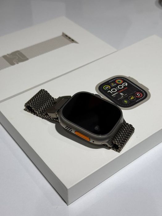 Новый Apple Watch Ultra 2 Titanium Milanese Loop • Часы •