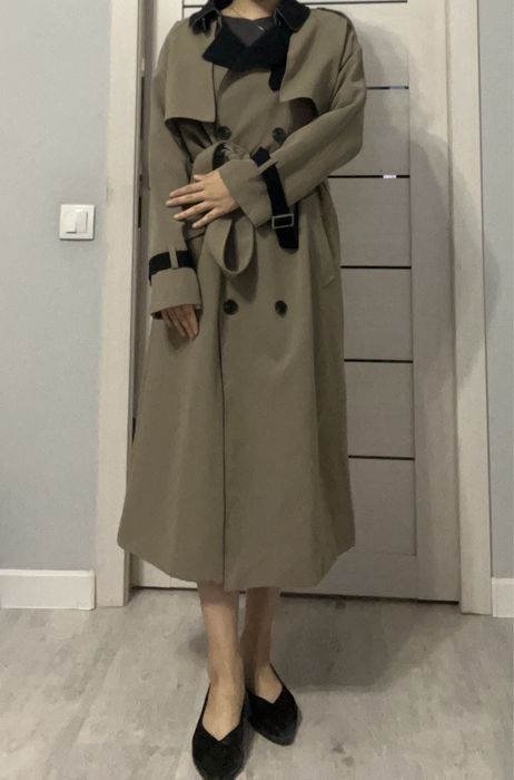 Тренч Пальто Длинное Новое