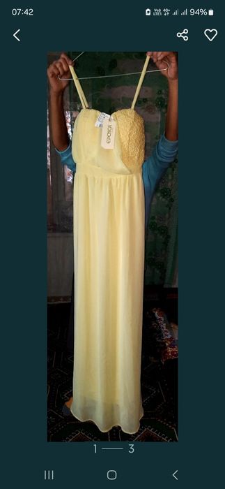 Вечернее платье новое