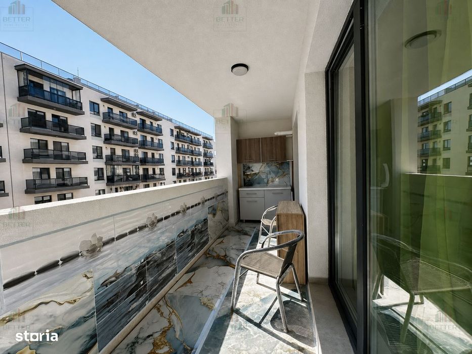 Studio de închiriat – Popești-Leordeni, Str. Biruinței – 430 €/lună