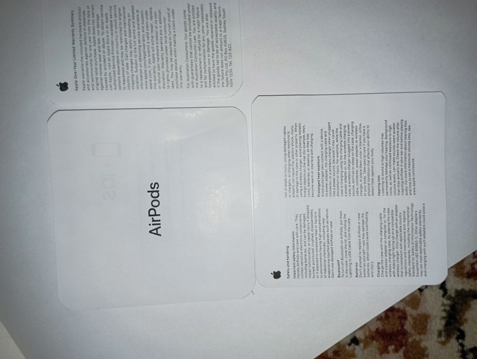 AirPods наушники оригиналы