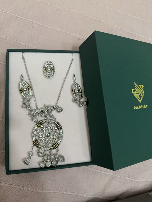 Набор «Баян» серебро