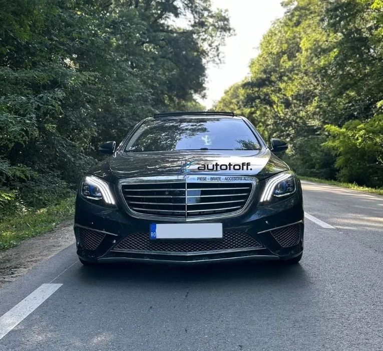Faruri Full LED compatibil cu Mercedes S-Class W222 Semnal Dinamic (2013-2017) Facelift Design