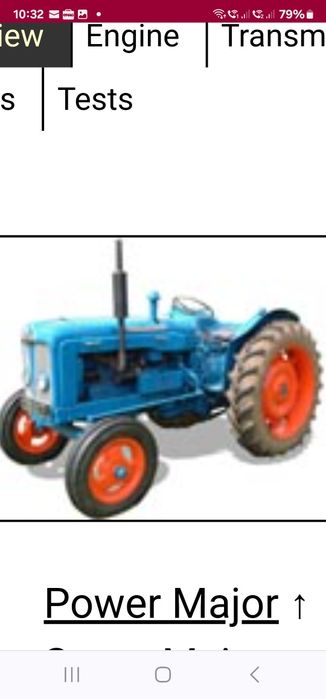 Pompa apa tractor ford fordoson major grande  55 cp pe original import