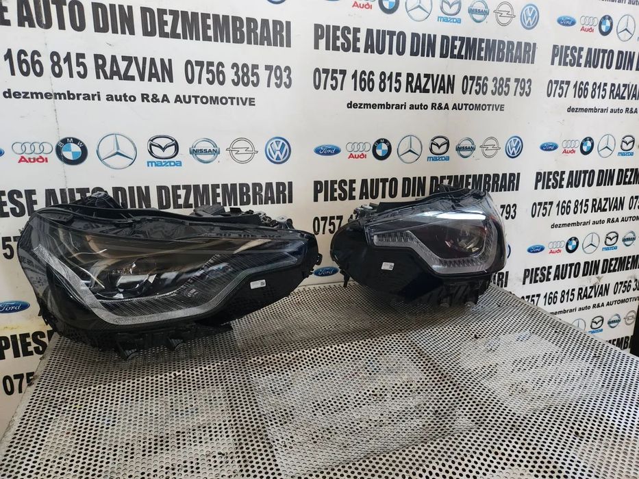 Faruri Far Stanga Dreapta Full LED Bmw G42 G87 Complete Volan Stanga Model SHADOW Impecabile Cod