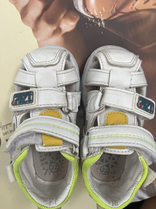 Сандалики 22р белые