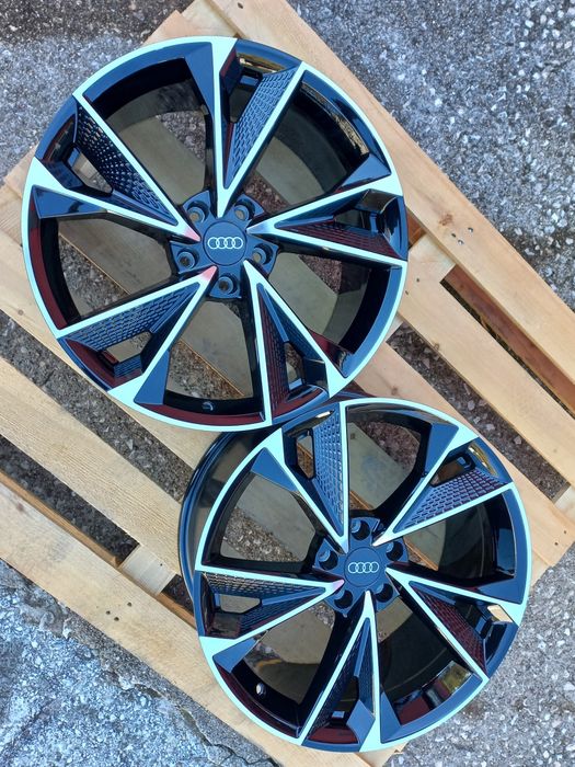 20"Audi RS 9ж ет35 Black Polish A5 A6 A7 A8 Q3 Q5 Q7  Чисто Нови