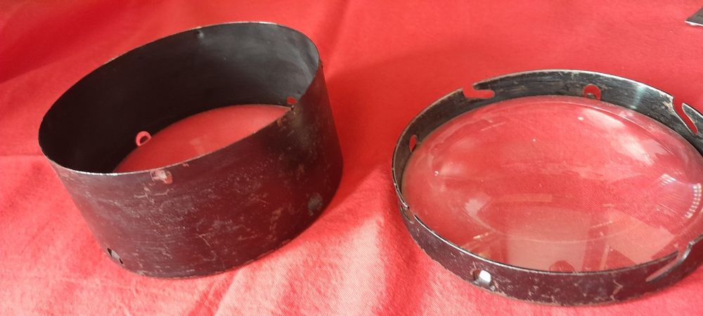 лупа  стекло линзы 11 см оригинал СССР