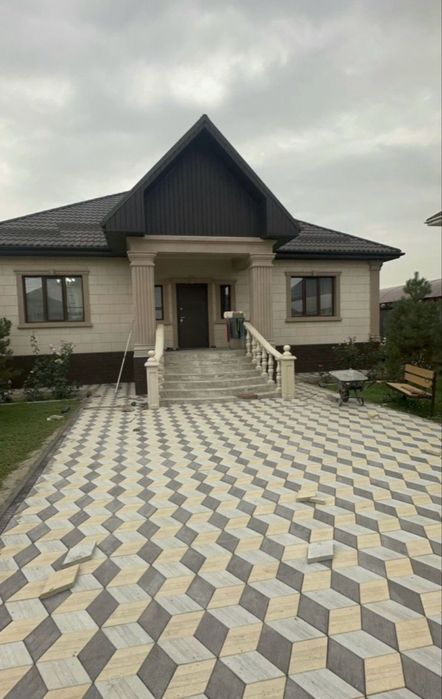 Укладка брусчатки