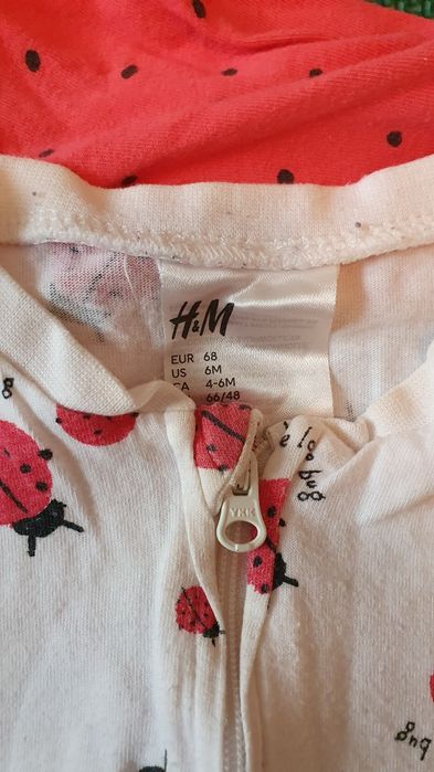Момичешки пижамки и бодита H&M и Name it