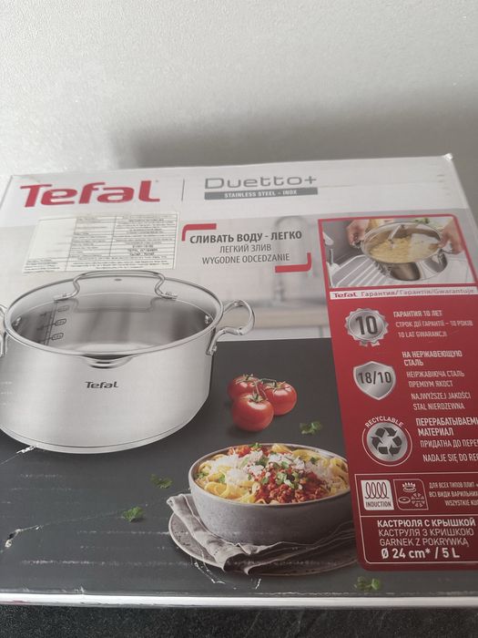 Кастрюля Tefal Duetto +
