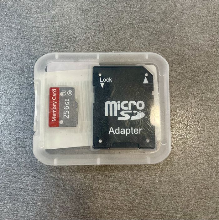 Карта Памет 256GB Memory Card + Micro SD Адаптер