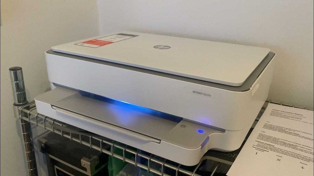 Принтер и Скенер 3in1 HP ENVY 6020e Копирна машина 24м гаранция