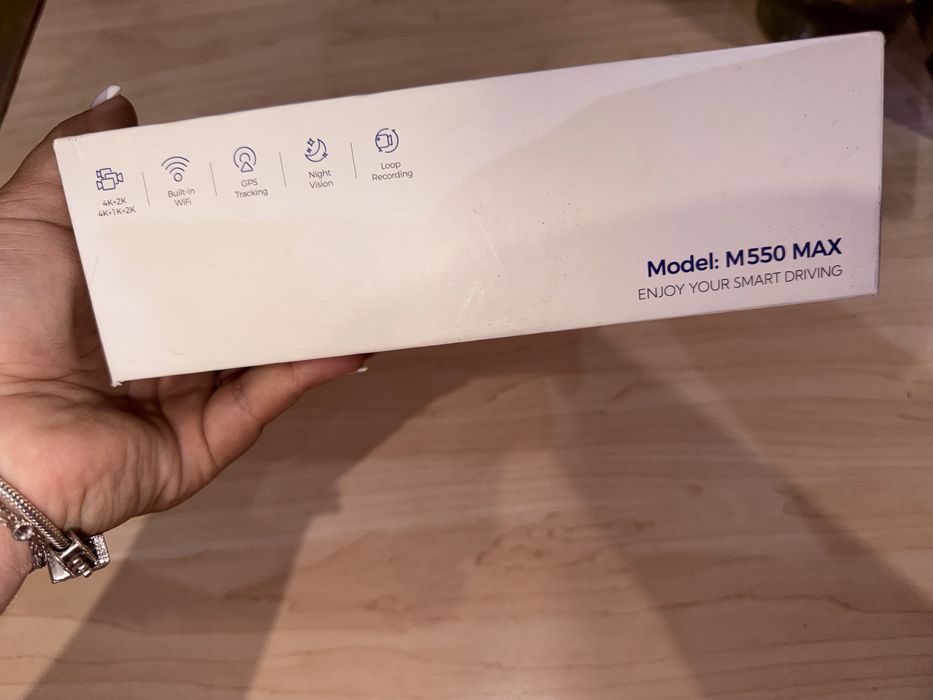 AZDOME M550 MAX 4K – Cameră auto Dash Cam