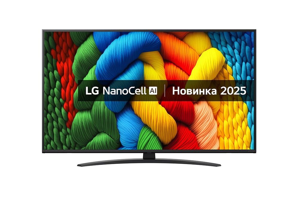Телевизор LG 43NANO81A6A 43" Nanocell (2025) Индонезия  2 goda garanti