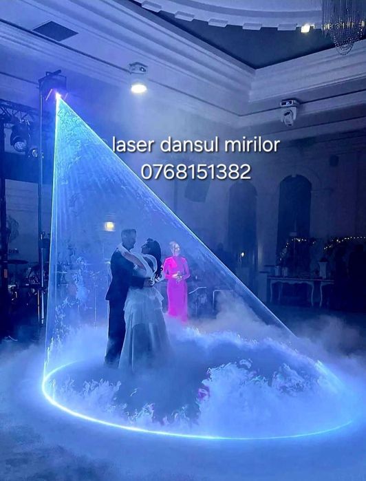 Laser dans,baloane fum,sori rotitori,cabina foto,oglinda magica,bar