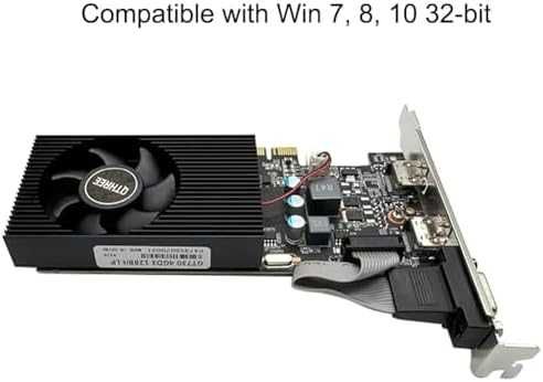 QTHREE GT 730 4GB DDR3 128-bit Dual HDMI Low Profile