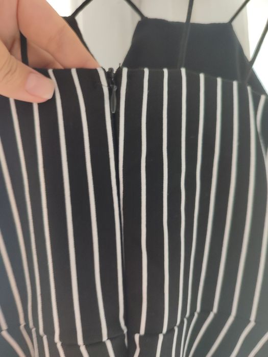 Чёрное летнее платье