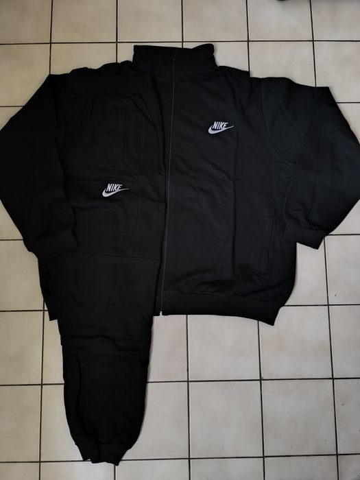 Памучен екип ГИГАНТ 3XL, 4XL, 5XL, 6XL с качулка и долнище с ластик