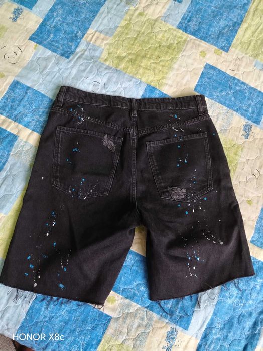 Мъжки черни шорти Karl Lagerfeld размер М Фитнес